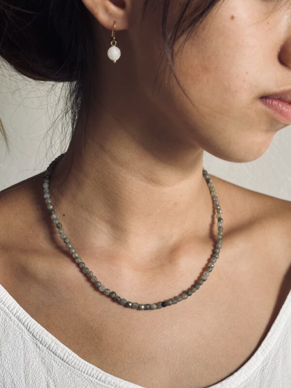 Faceted Short Necklace